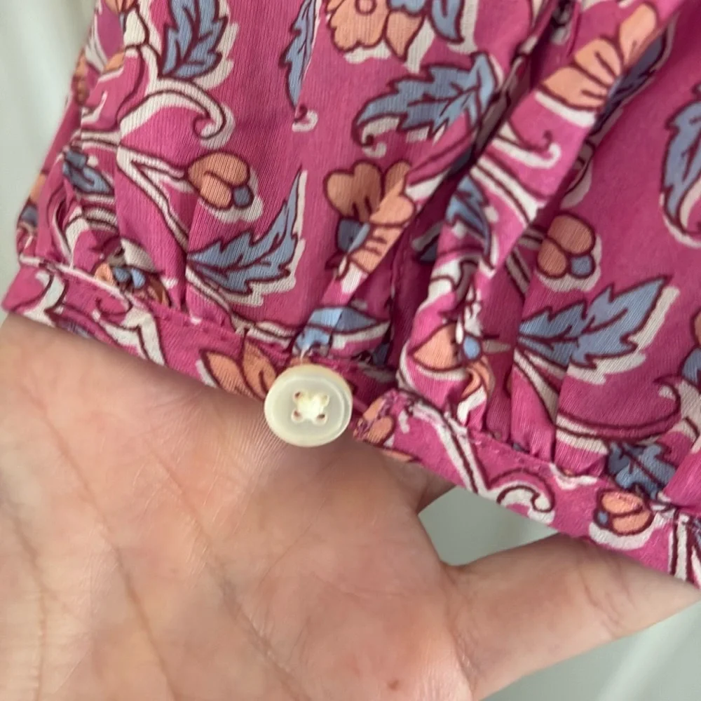 J Crew NWT Peasant Blouse Sz S - Picture 5 of 7